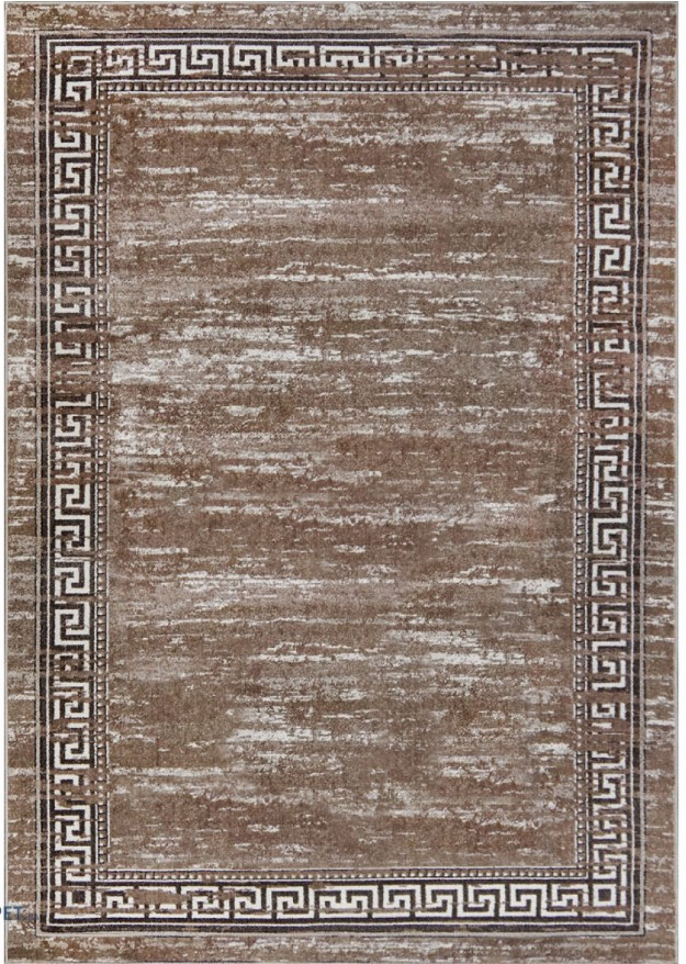 Covor Mira bej 200x300 cm polipropilena friese pentru sufragerie [6]
