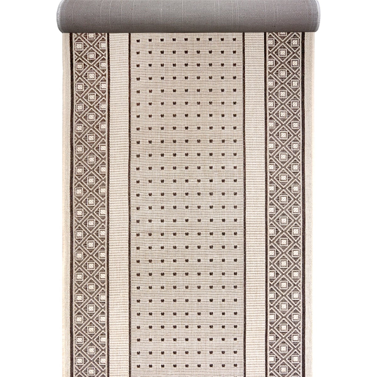Traversa Natura 903/19 Festonata Iuta 80x300 cm pentru hol [1]