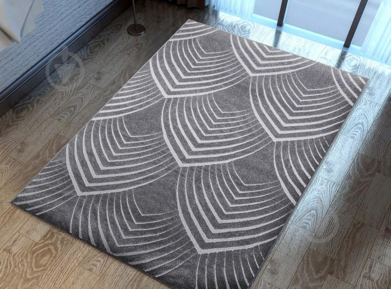 Covor Oksi 38009 Gri 200x300 cm pentru living [3]