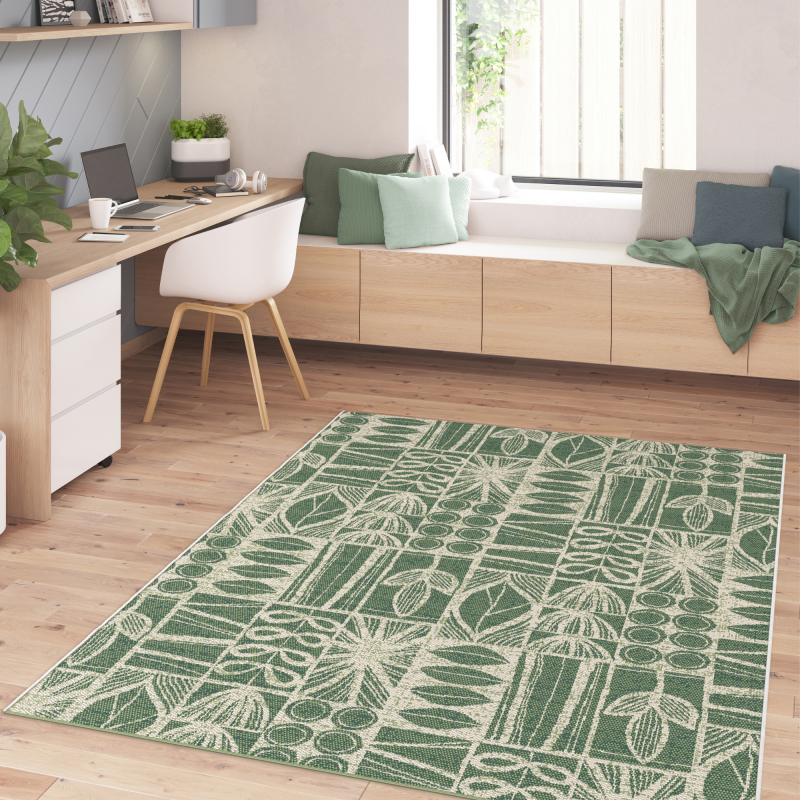 Covor Sparta 17503-062 Verde 80x150 cm pentru living [1]