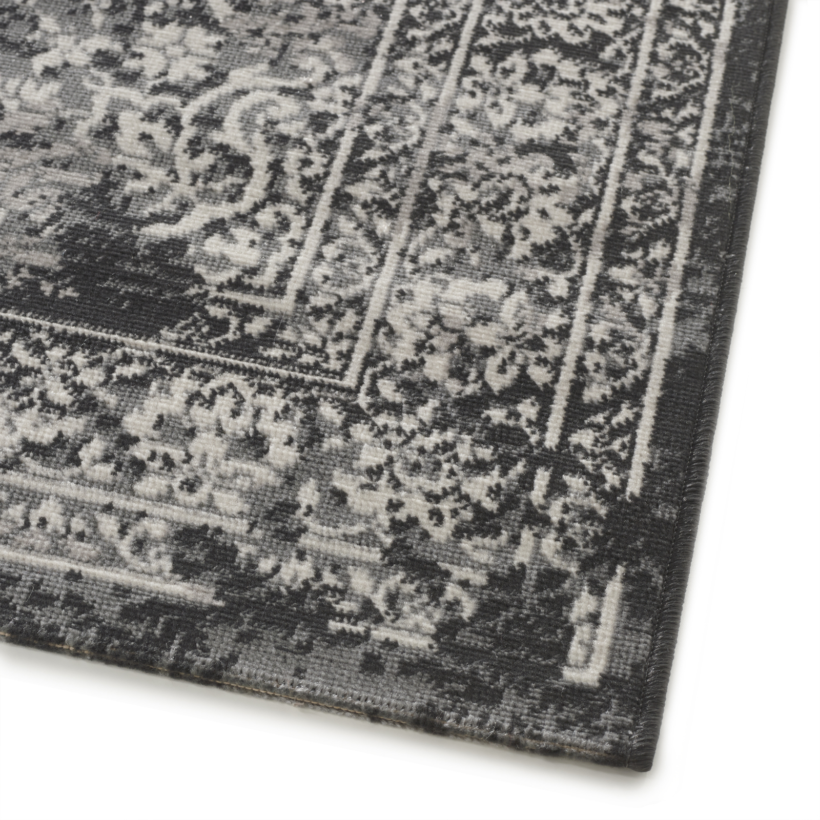 Covor Valencia 22206-996 Negru Gri 200x290 cm pentru living [7]