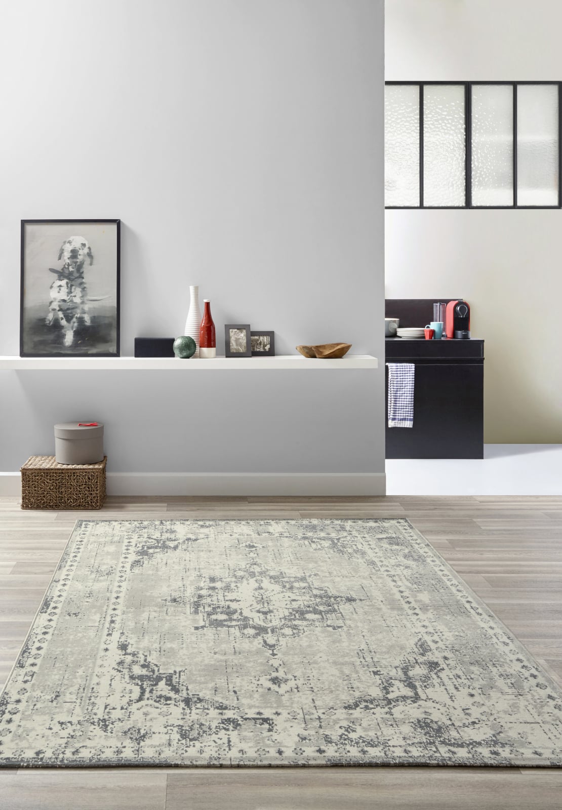 DUPA MATERIAL - Covor Living Valencia Belgian Cream 80x150 cm OEKO-TEX