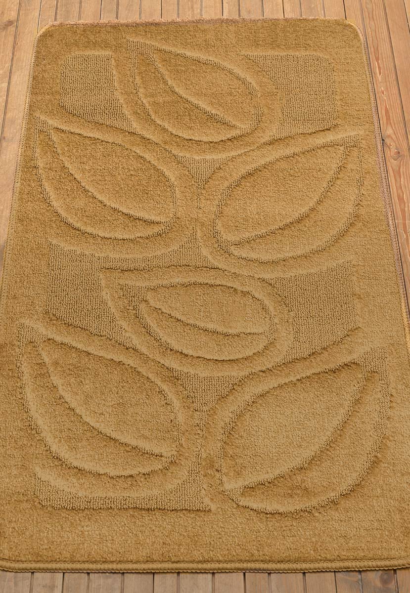 DUPA CARACTERISTICI - Covoras Flora 2519 Bej Inchis 50x80 cm pentru baie