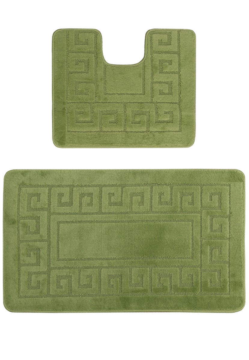 Covaras Ethnic 2510 Verde 50x80 cm pentru baie [2]