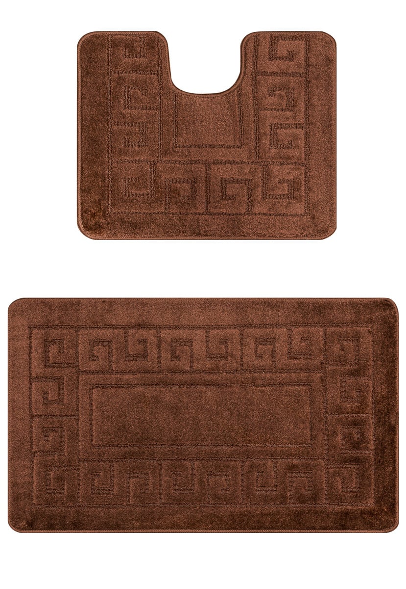 DUPA CARACTERISTICI - Covaras Ethnic 2518 Maro 50x80 cm pentru baie