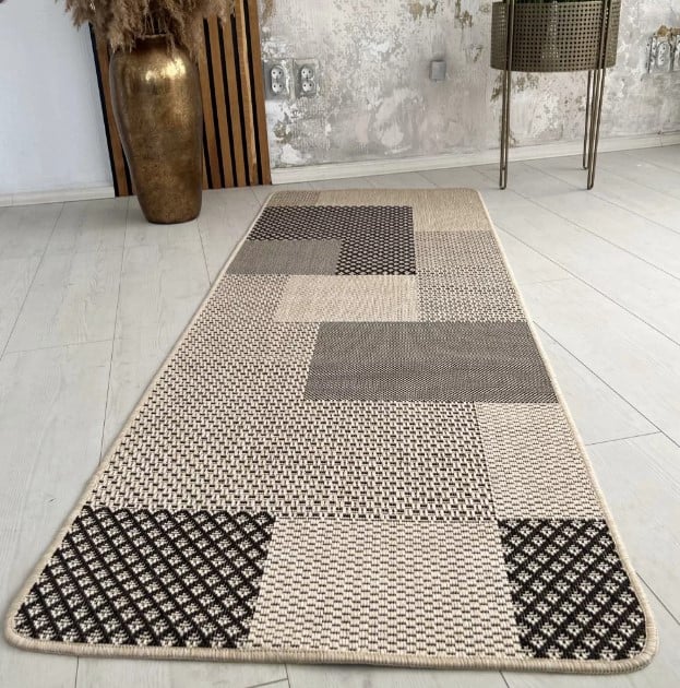 Traversa Flex 19645/19 Crem-Maro 67x200 cm pentru bucatarie [2]