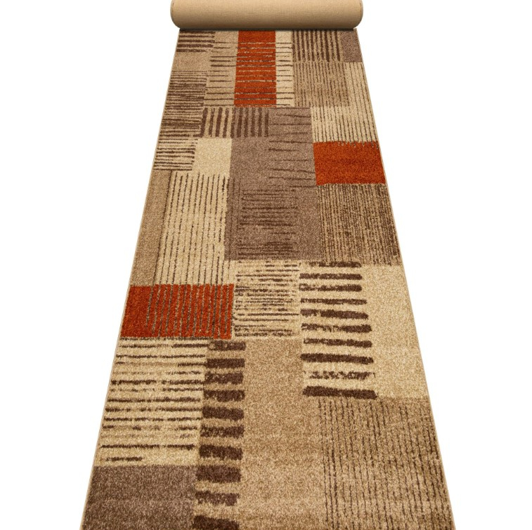 Traversa Orlando 22002 Maro/Portocaliu 100x200 cm pentru hol [2]