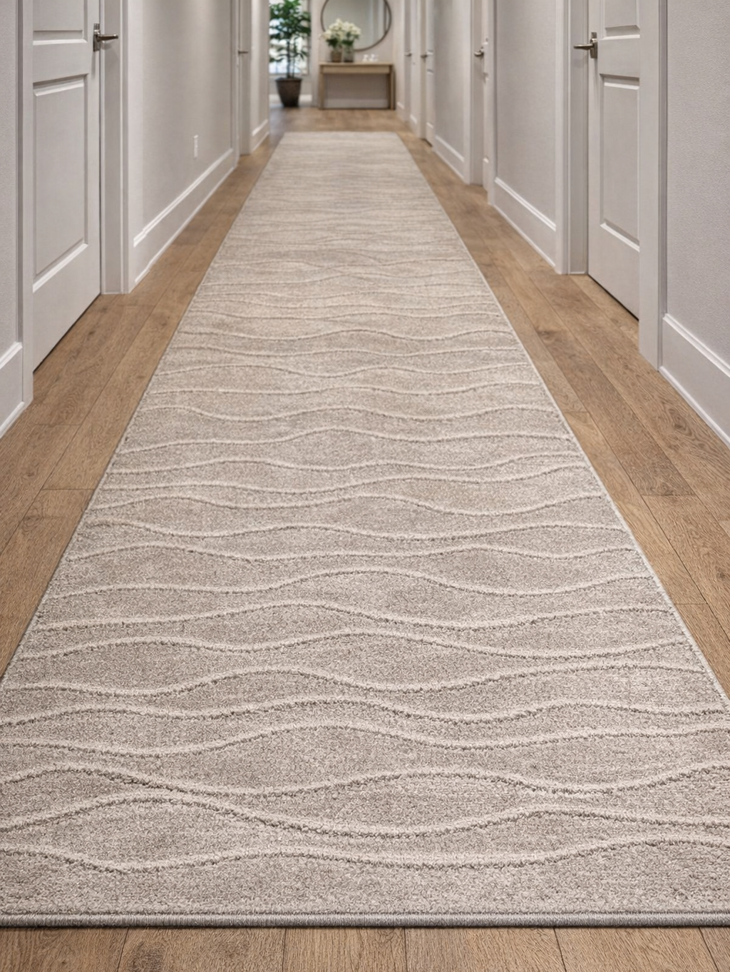 Covoare Polipropilena - Traversa Oksi 38010/202 Bej 120x200 cm pentru hol