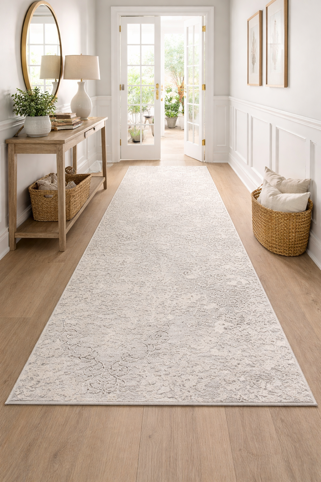 OFERTE PRET - Traversa Itea 42006-101 Alb 58x500 cm pentru Hol