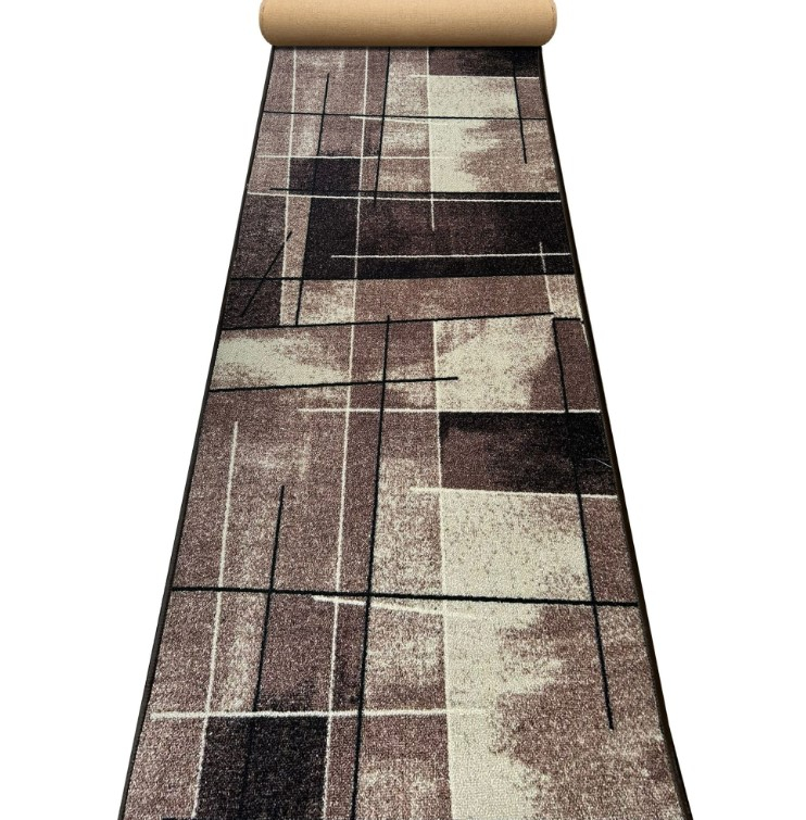 Traversa Print Hanoi Bej 60x300 cm pentru Hol [2]
