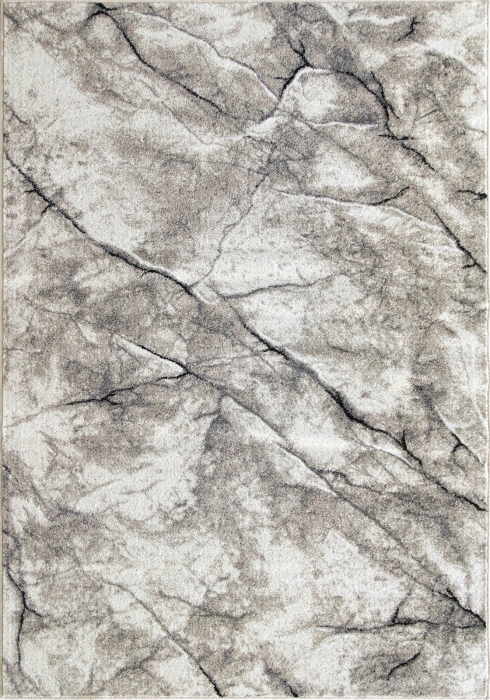 Covor Elma EL005 Gri/Bej 80x150 cm pentru sufragerie [3]