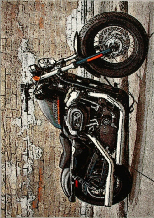 Covor Kolibri 11126 Motocicleta Multicolor 80x150 Pentru Copii [3]