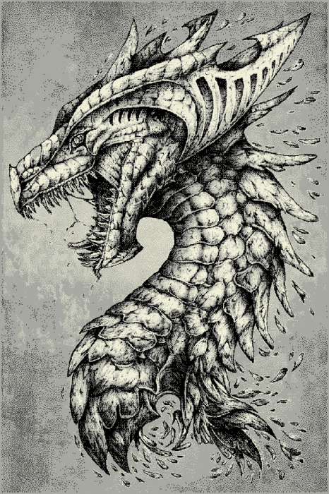 Covor Kolibri Dragon 11611 Gri 160x230 cm pentru living [2]