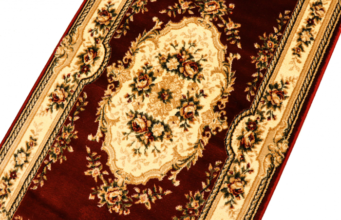 Covor Lotos 575 Grena 300x400 cm Medalion Floral Ovalular [6]