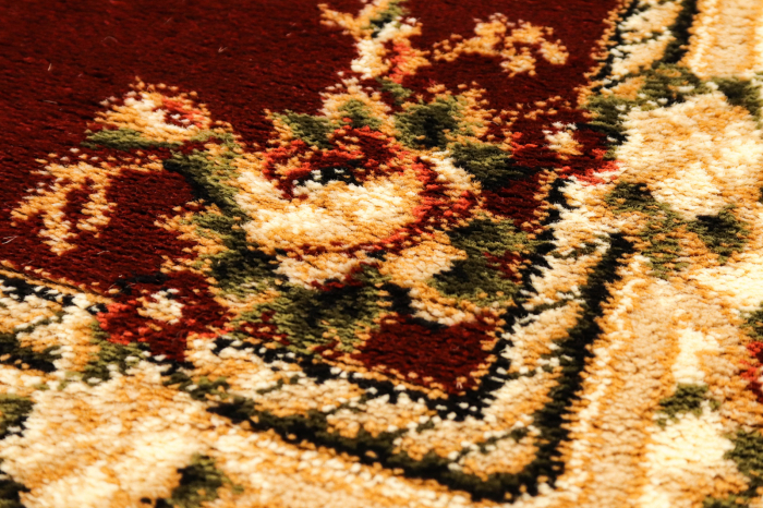 Covor Lotos 575 Grena 300x400 cm Medalion Floral Ovalular [7]