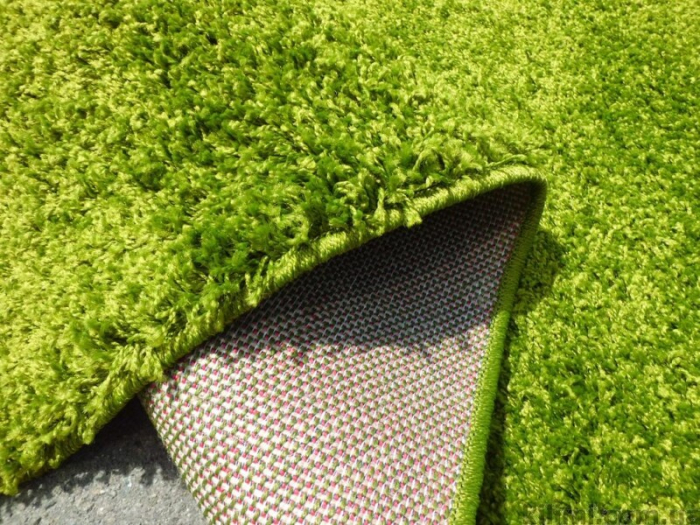 Covor Shaggy Oval Luxe 8000-60 Verde 140x200 cm pentru Living [5]