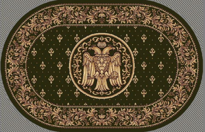Covor 15077/310 Verde Oval 200x300 cm Pentru Altar [2]