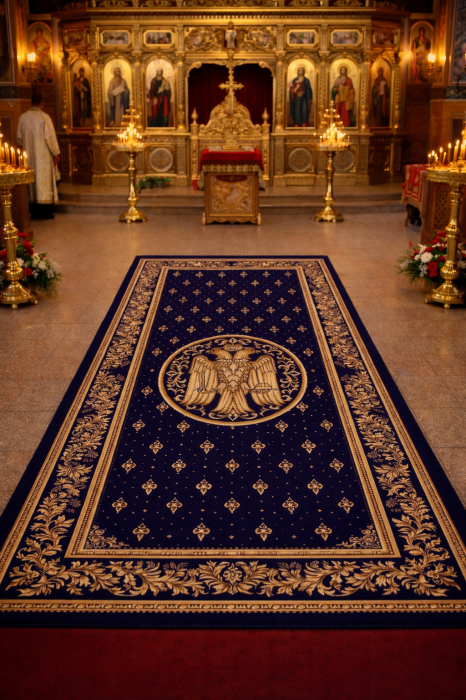 Covor Lotos 15032/810 Albastru 250x350 cm pentru Igreja [2]