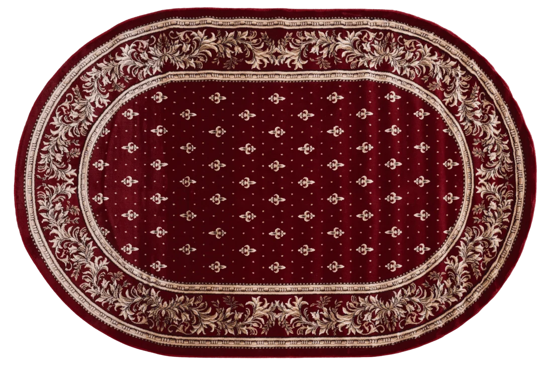 Covor bisericesc Lotos 15033/210 Crini, rosu, 150x230 cm, antialergic [2]