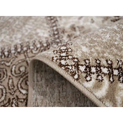 Covor Cappuccino 16010 Bej-Maro 100x200 cm pentru living [3]