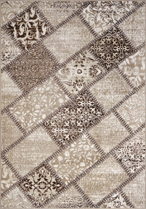 Covor Cappuccino 16010 Bej-Maro 100x200 cm pentru living [7]