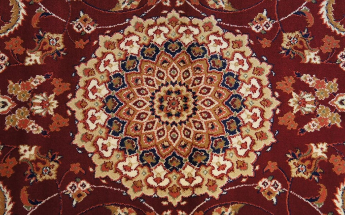 Covor Lotos 545/200 Rosu 60x110 cm Trandafiri Aubusson [4]