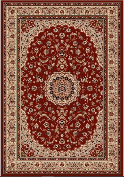 Covor Lotos 545/200 Rosu 60x110 cm Trandafiri Aubusson [2]