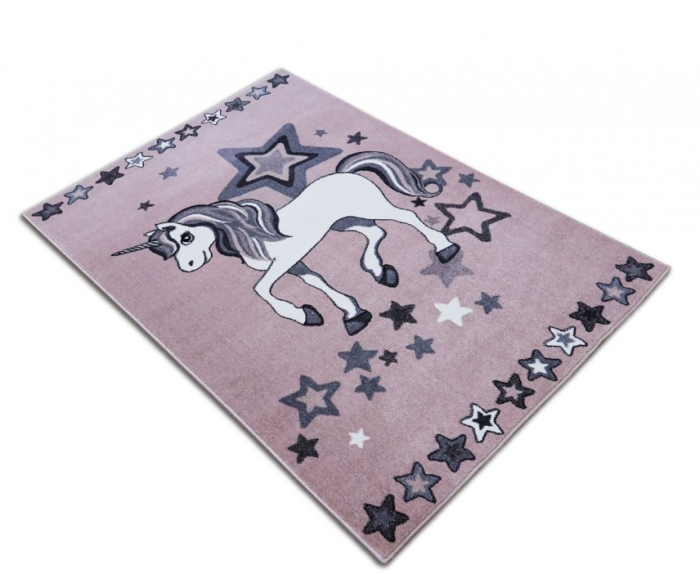 Covor camera copii Dream Unicorn 18052/120, roz, 120x170 cm, antialergic [5]