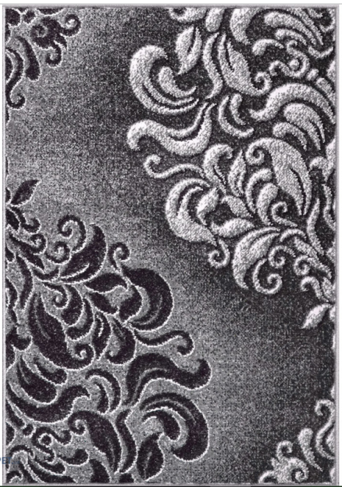 Covor Mira 24031/619 Dreptunghiular 50x80 cm Gri pentru dormitor [6]