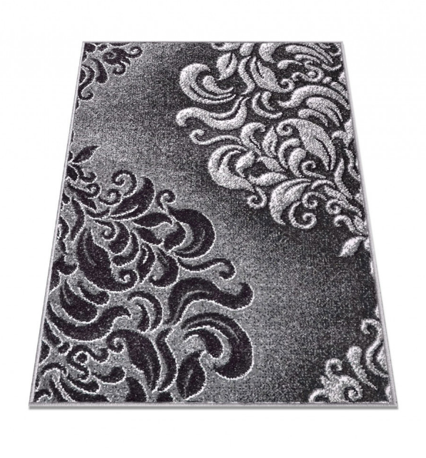 Covor Mira 24031/619 Dreptunghiular 50x80 cm Gri pentru dormitor [4]
