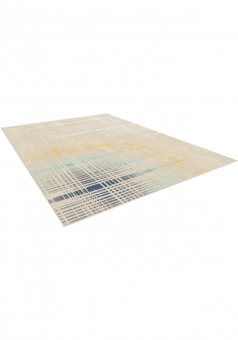 Covor Cancun 18216/051 Albastru 80x150 cm pentru living [4]