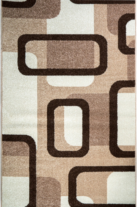 Covor Living Espresso Crem/Bej/Maro 80x150 cm [2]