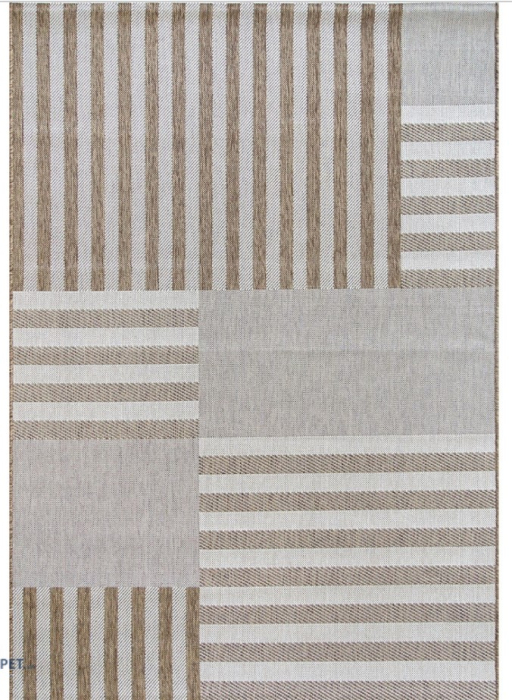 Covor Living Iuta Jeans 19096/10 Bej 50x80 cm pentru bucatarie [2]