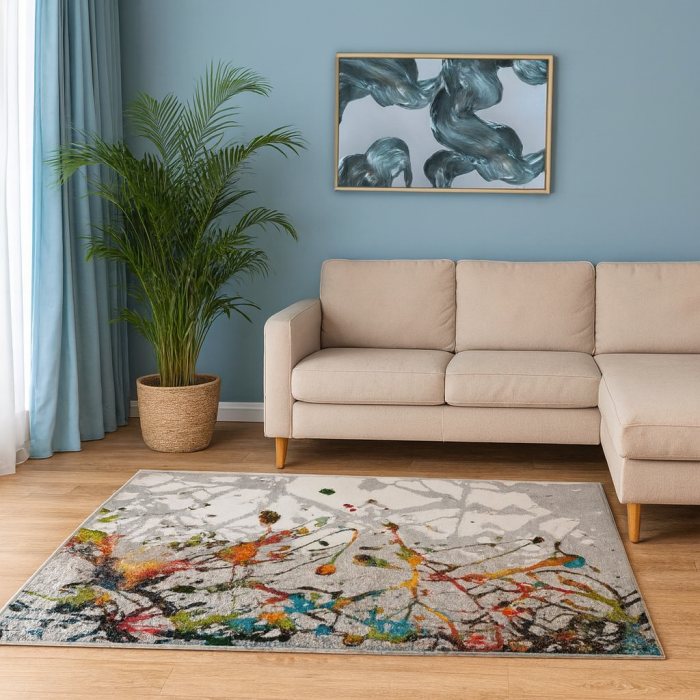 Covor Kolibri Abstract 11187/190 Gri 160x230 cm abstract modern [2]