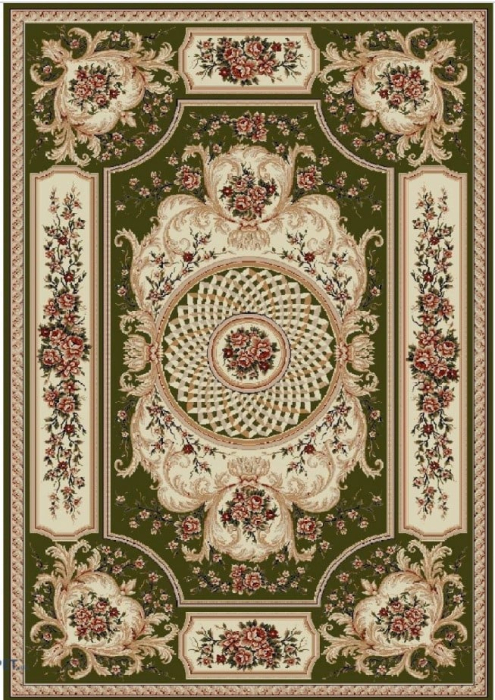 Covor Lotos 531/330 Bej Verde 50x80 cm pentru living [2]