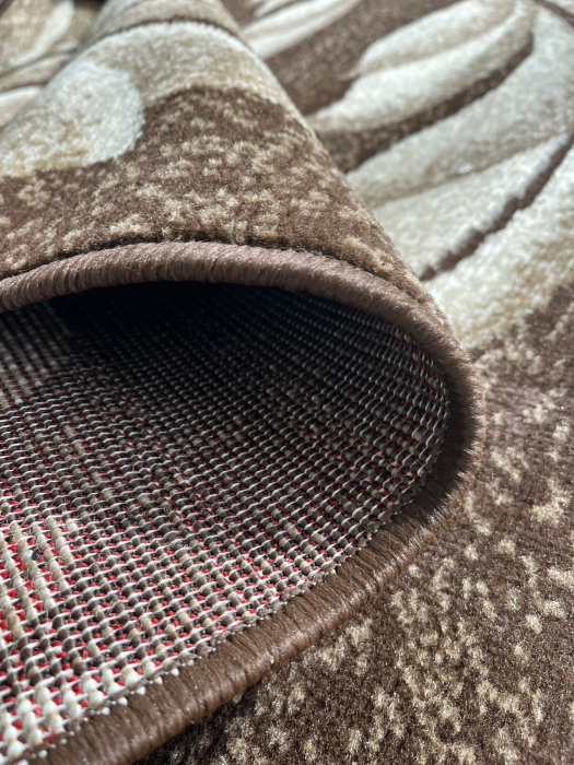 Covor Luna 1833/12 Oval Maro 60x110 cm [5]