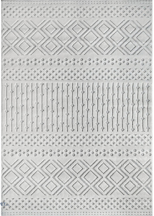 Covor Living Oksi Dreptunghiular Gri 60x110 cm [2]
