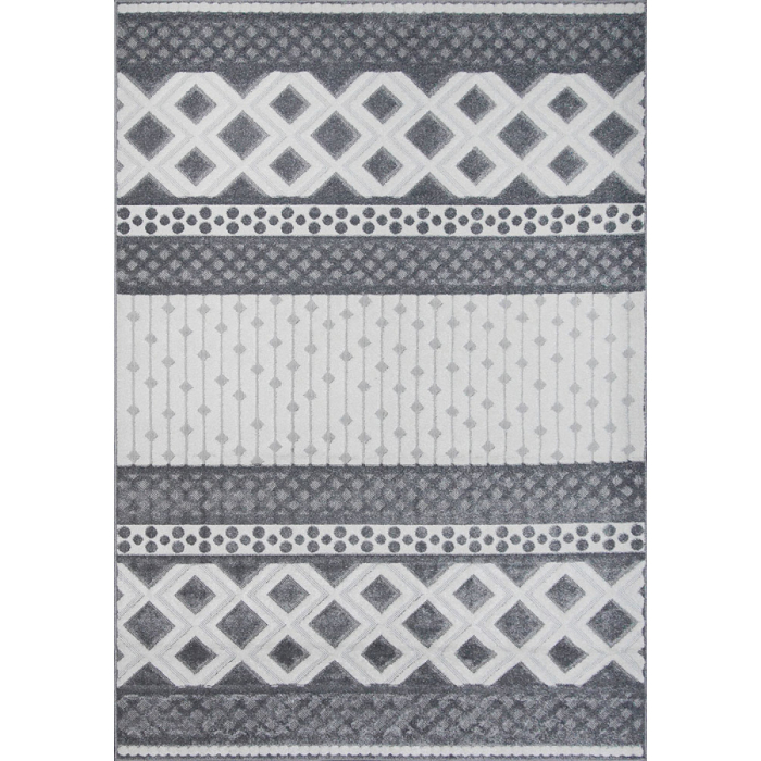 Covor Living Oksi Dreptunghiular Gri 60x110 cm [2]