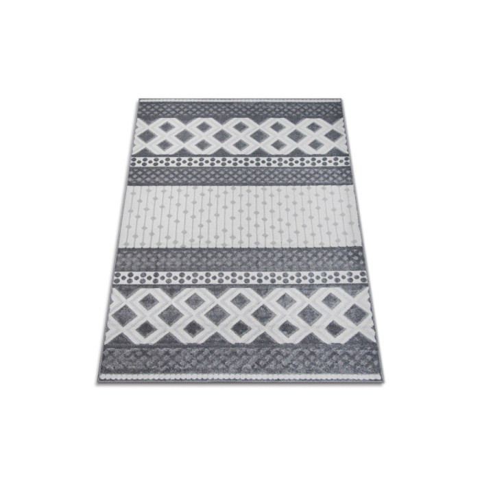 Covor Living Oksi Dreptunghiular Gri 60x110 cm [5]