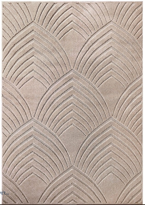 Covor Oksi 38009 Bej 200x300 cm pentru living cald [2]