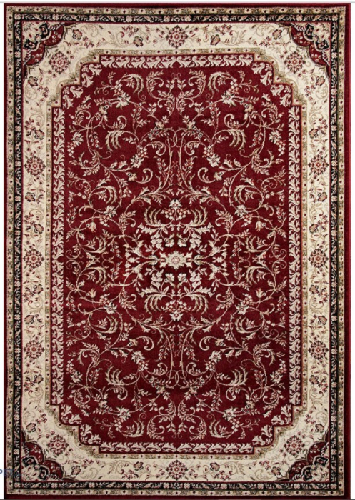 Covor Clasic Lotos 15055/210 Rosu Medalion Oriental 150x230 cm pentru living [6]