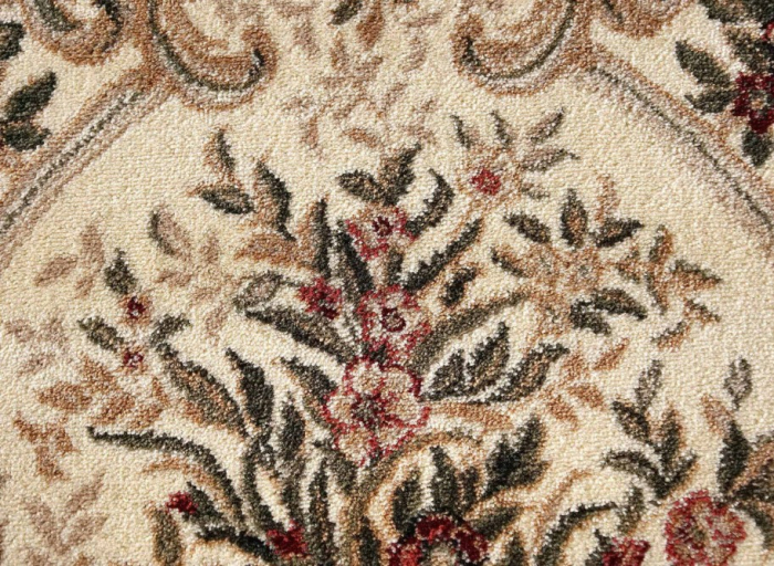 Covor Lotos 1529 Verde 80x150 cm Medalion Floral pentru Living [5]