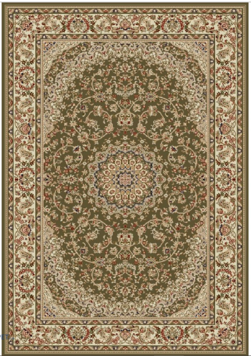 Covor Lotos 1555/610 Verde cu Medalion Oriental 200x300 cm [4]
