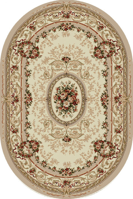 Covor Lotos 568 Crem 80x150 cm pentru Living Sufragerie [6]