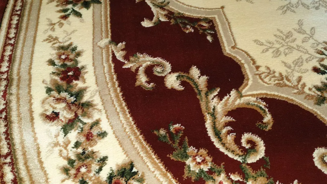 Covor Lotos 574 Rosu Oval ieftin [3]