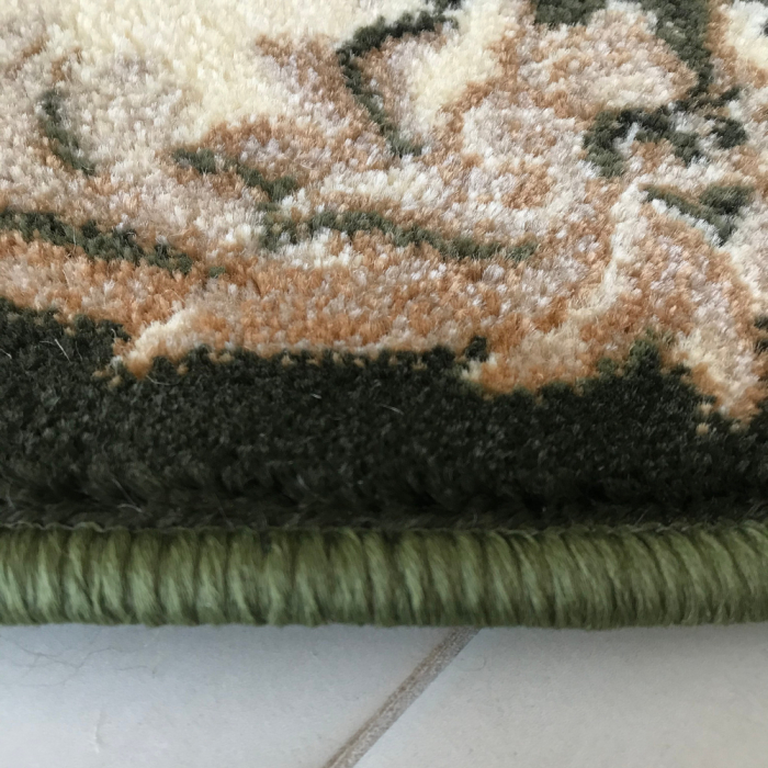 Covor Lotos 575 Crem Verde Oval ieftin [4]