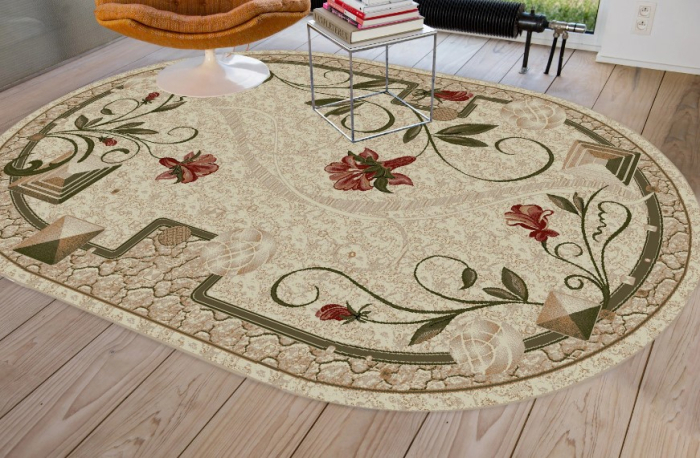 covor Lotos 587/116, crem, 60x110 cm, antialergic [4]