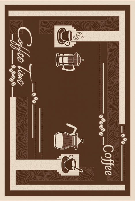 Covor Natura 952 Maro 120x170 cm, Design Coffee Time [2]
