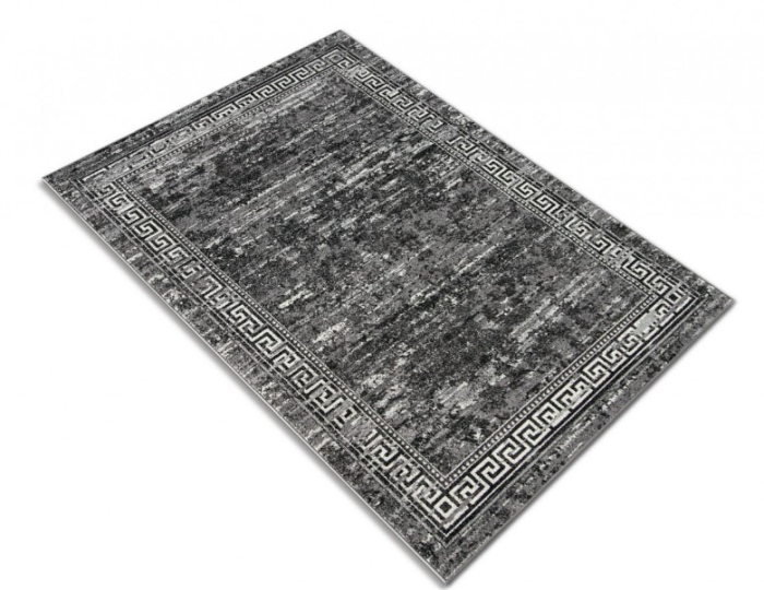 Covor Mira gri 200x300 cm polipropilena friese pentru dormitor [4]