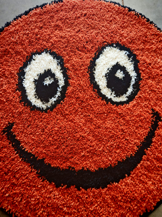 covor Fantasy Smile 12003A/5250, portocaliu, 67x67 cm, antialergic [3]